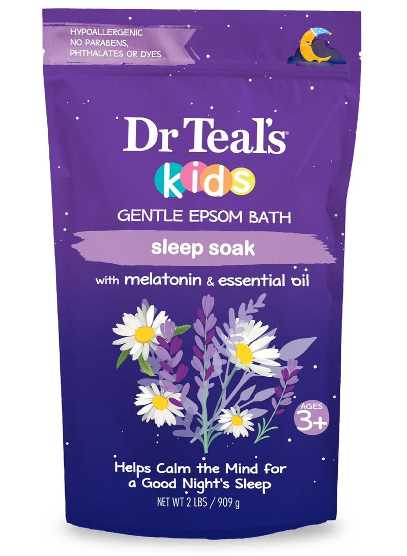 Dr Teal'S Gentle Epsom Salt Sleep Soak With Melatonin & Essential Oil Blend 909 G